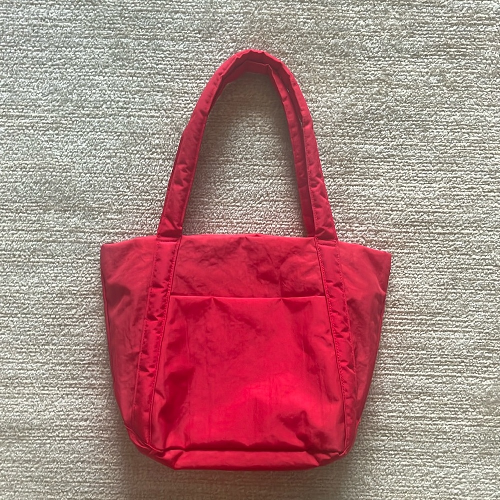 Baggu Mini Cloud Tote Candy Apple Red